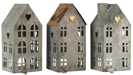 Ib Laursen talolyhty metallia 17,5 cm, kolme mallia