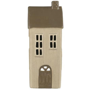 Ib Laursen keraaminen talolyhty beige 27 cm