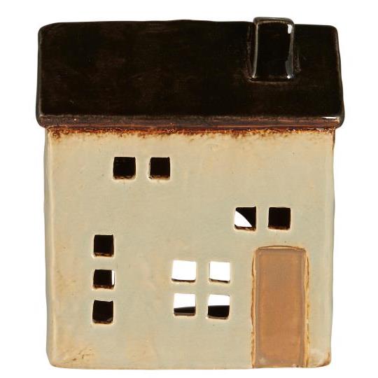 Ib Laursen Keraaminen talolyhty beige 13,2 cm