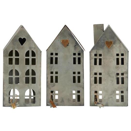 Ib Laursen talolyhty metallia 17,5 cm, kolme mallia