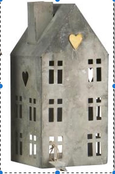 Ib Laursen talolyhty metallia 17,5 cm, kolme mallia