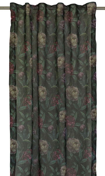 Tunnelmallinen pioni verho 2 kpl 130x240 cm