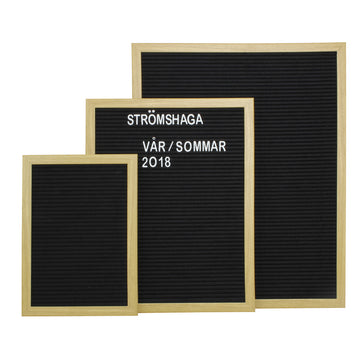 Strömshaga Kirjaintaulu kaksi kokoa ja kaksi väriä